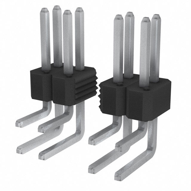 AMPHENOL 矩形连接器 - 针座 - 公插针 77317-404-18LF