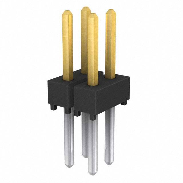 SAMTEC 矩形连接器 - 针座 - 公插针 TSW-102-08-S-D