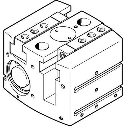 FESTO 气动/液压/传动设备 HGPL-40-20-A-B