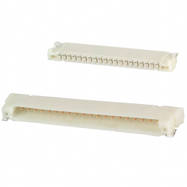 HIROSE ELECTRIC 矩形连接器 - 针座 - 公插针 DF14-20P-1.25H(55)
