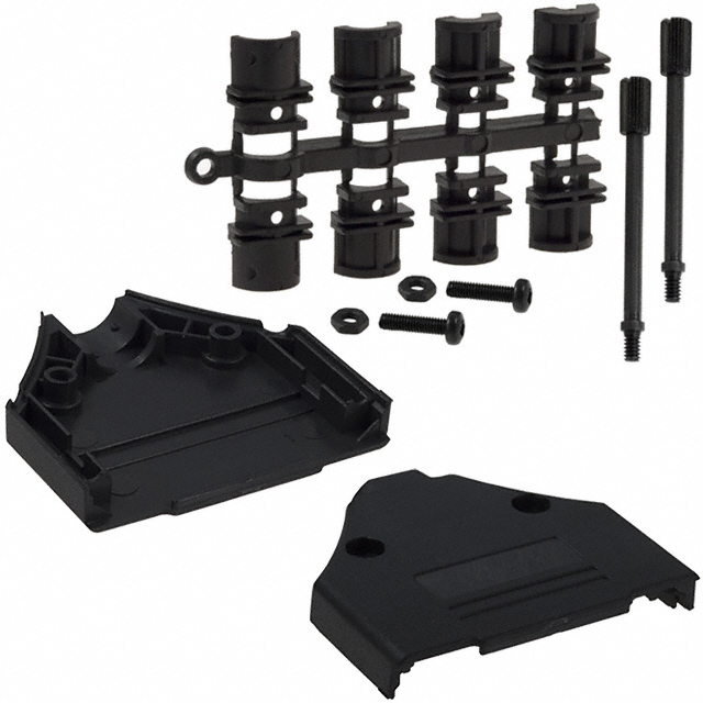 NORCOMP D-Sub/D形连接器 - 后壳/罩 970-025-010R011