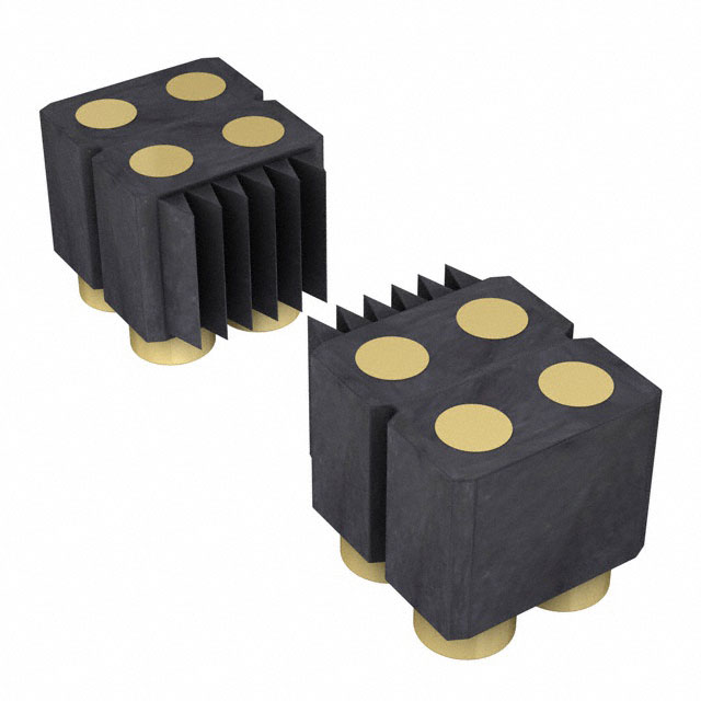 PRECI-DIP 矩形连接器 - 弹簧式 802-10-010-30-507191