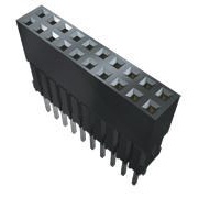 SAMTEC 矩形连接器 - 针座 - 插座/母插口 ESQ-113-12-G-D