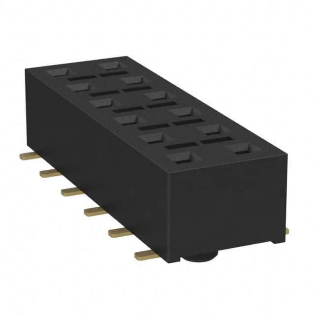 SAMTEC 矩形连接器 - 针座 - 插座/母插口 HLE-106-02-G-DV-BE-A-K-TR