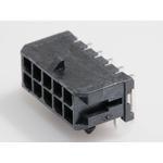 MOLEX 矩形连接器 - 针座 - 公插针 430451000