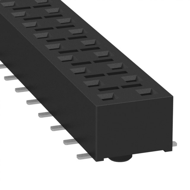 SAMTEC 矩形连接器 - 针座 - 插座/母插口 HLE-120-02-L-DV-BE-A