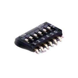DIPTRONICS/台湾圆达 拨码开关 DHN-06-T-V-T/R