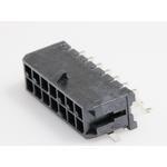 MOLEX 矩形连接器 - 针座 - 公插针 430451409