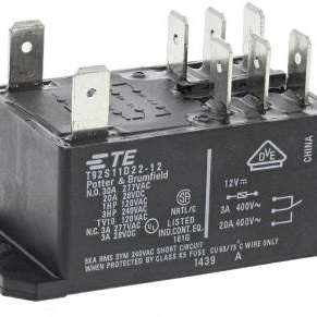 TE CONNECTIVITY 其他继电器 T92S11D22-12 9-1393211-3
