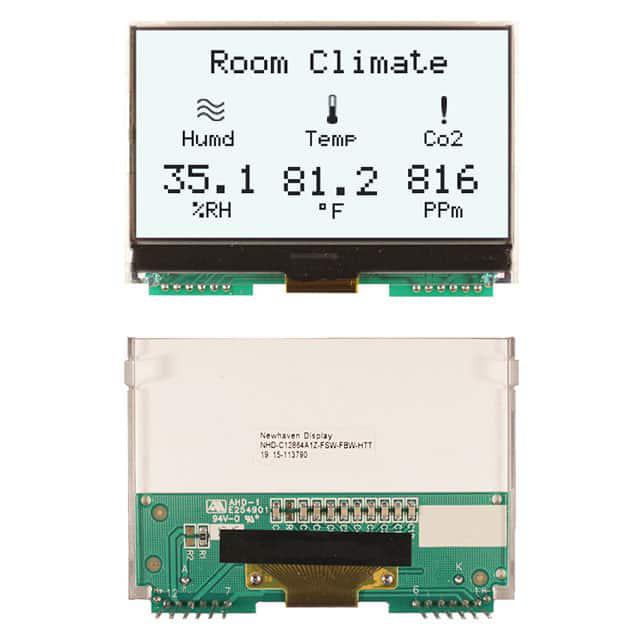 NEWHAVEN DISPLAY LCD显示器件 NHD-C12864A1Z-FSW-FBW-HTT