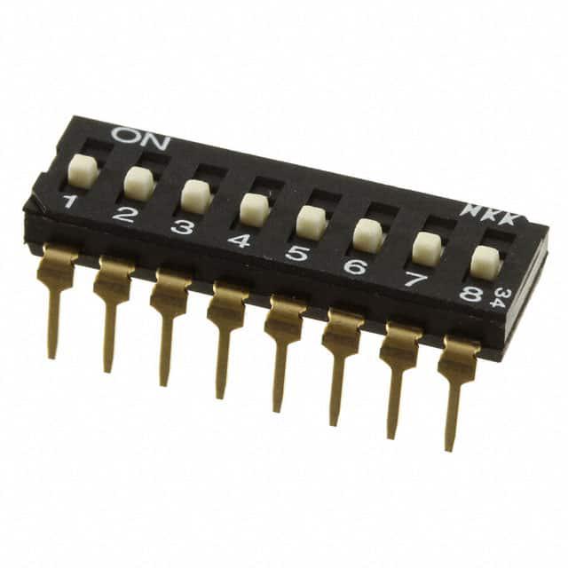 NKK SWITCHES 拨码开关 JS0108AP4-S