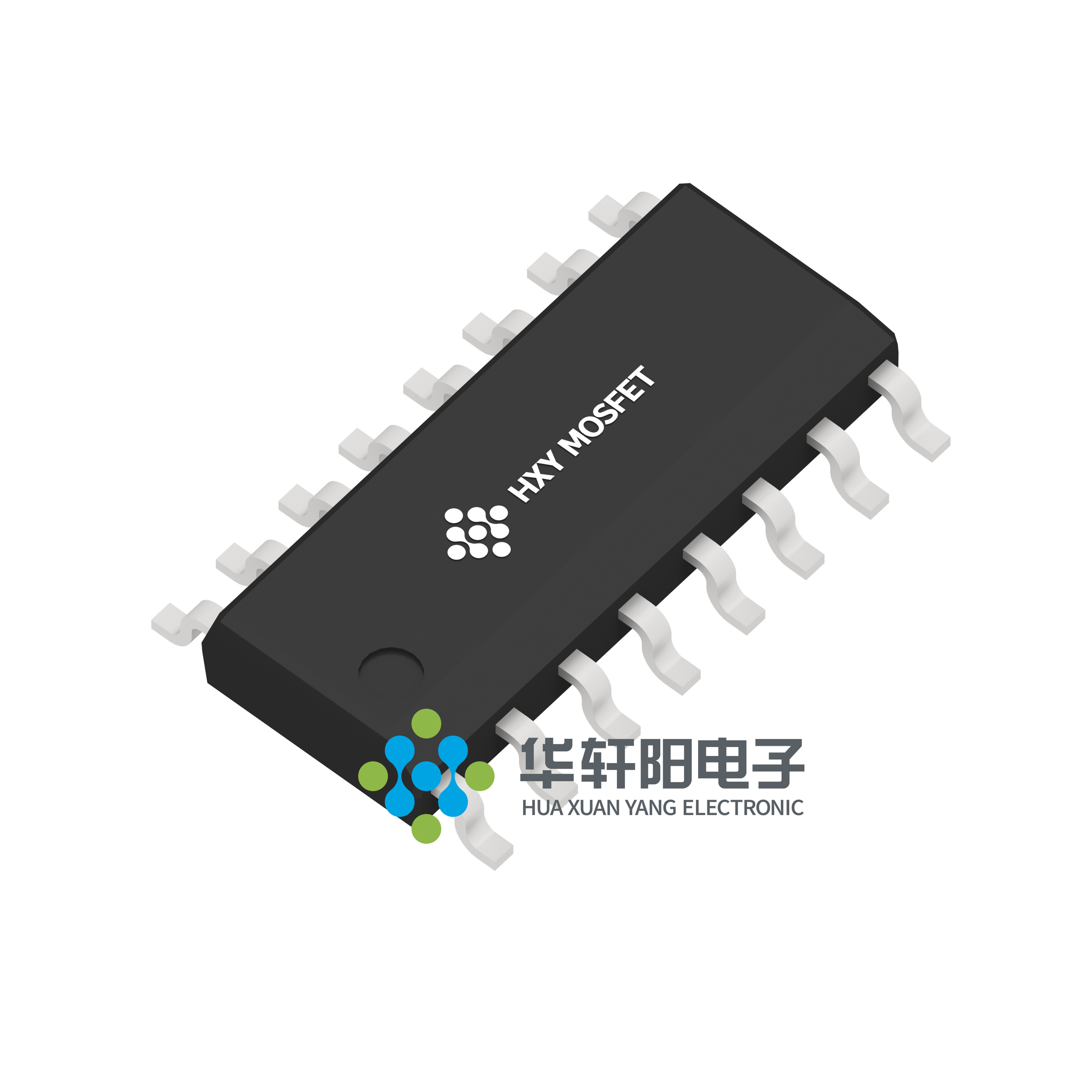 HXY MOSFET/深圳华轩阳电子 寄存器 74HC595D