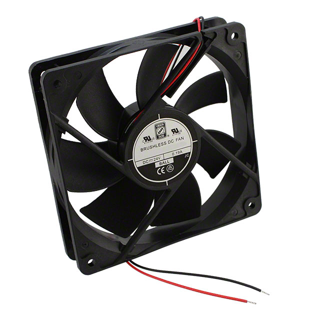 ORION FANS 风扇和热管理 OD1225-24HB