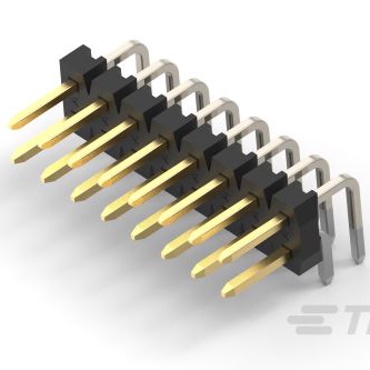 TE CONNECTIVITY 矩形连接器 - 针座 - 公插针 2842151-7