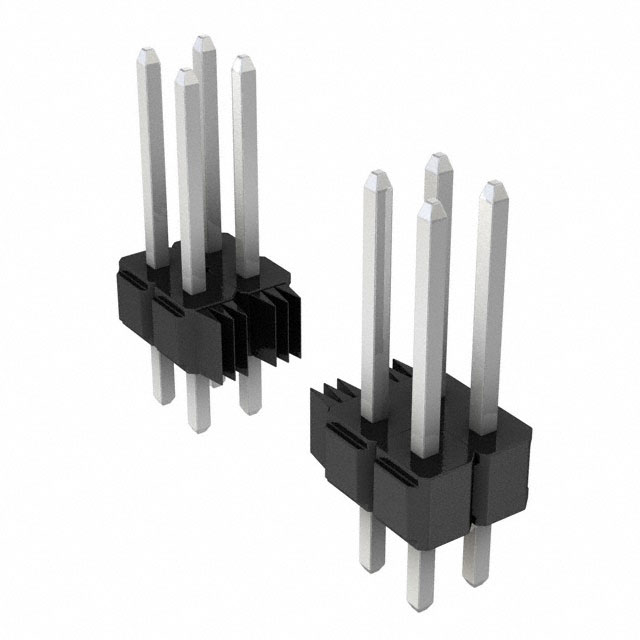 3M 矩形连接器 - 针座 - 公插针 929710-11-22