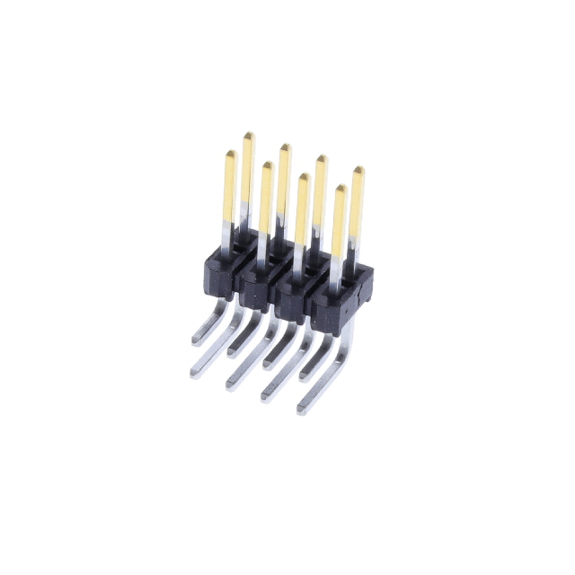 SAMTEC 矩形连接器 - 针座 - 公插针 TSW-104-25-F-D-RA