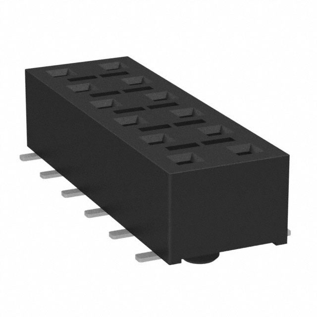 SAMTEC 矩形连接器 - 针座 - 插座/母插口 HLE-106-02-L-DV-A