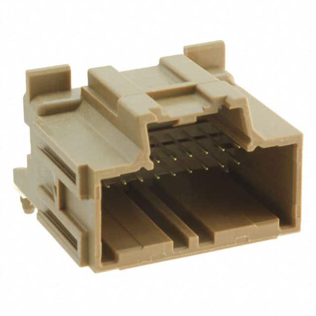 MOLEX 矩形连接器 - 针座 - 公插针 346910202