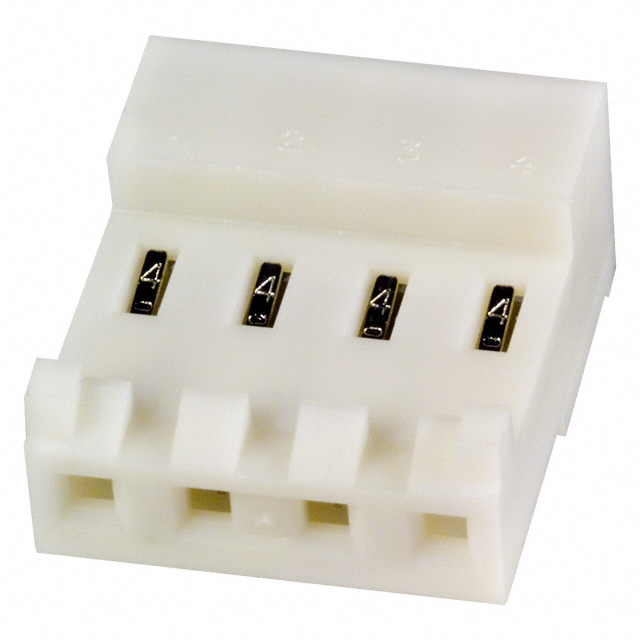 TE CONNECTIVITY 矩形连接器 - 自由悬挂/面板安装 3-643820-4