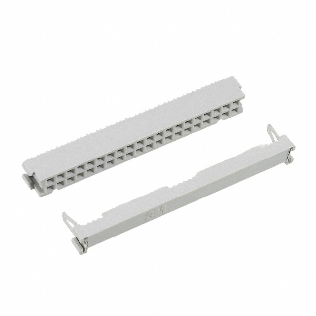 3M 矩形连接器 - 自由悬挂/面板安装 3417-7000