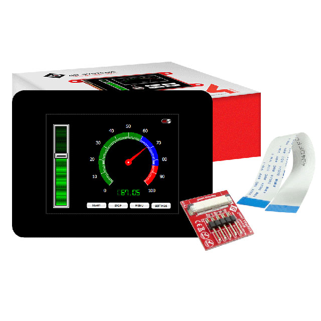 4D SYSTEMS LED显示器件 GEN4-ULCD-32DCT-CLB