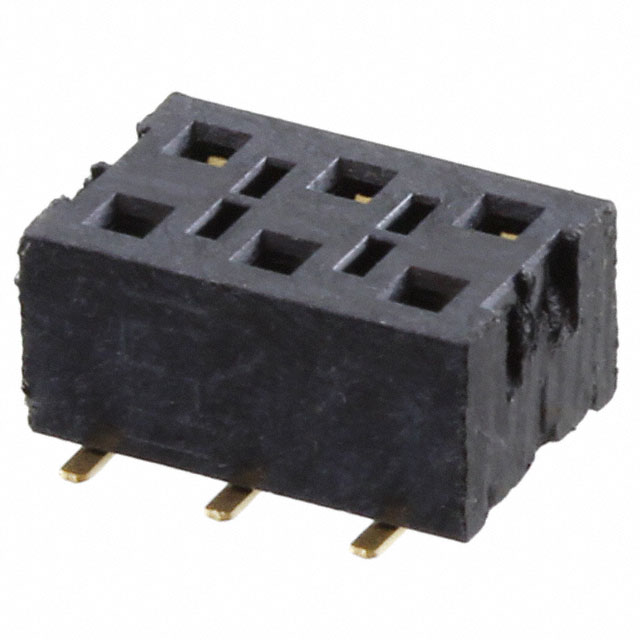 SAMTEC 矩形连接器 - 针座 - 插座/母插口 HLE-103-02-G-DV-BE-K-TR