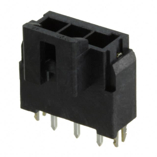 MOLEX 矩形连接器 - 针座 - 公插针 1722871303