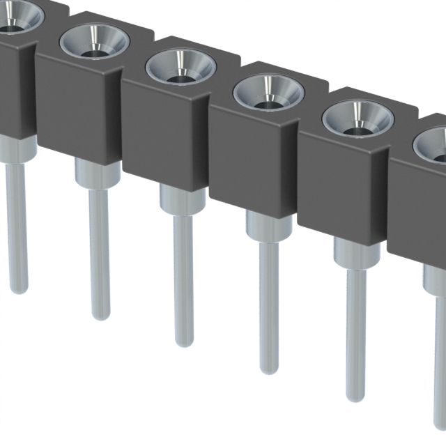 MILL-MAX 矩形连接器 - 针座 - 插座/母插口 311-44-160-41-001000