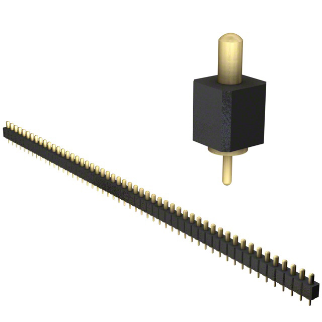 MILL-MAX 矩形连接器 - 弹簧式 821-22-052-10-003101