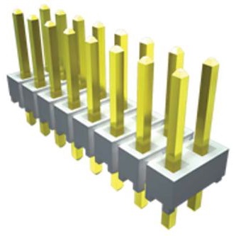 SAMTEC 矩形连接器 - 外壳 HTSW-108-07-L-D
