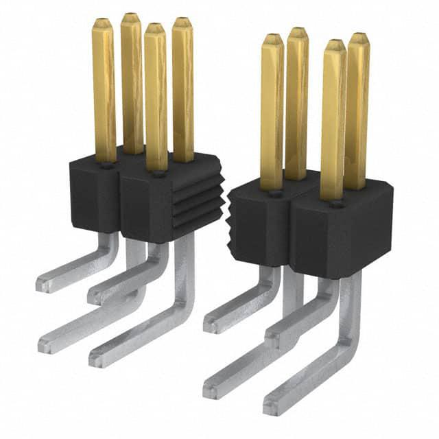 AMPHENOL 矩形连接器 - 针座 - 公插针 77317-104-22LF