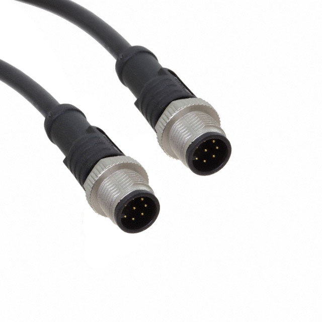 AMPHENOL LTW 圆形线缆 M12A08ML-12AML-SD002