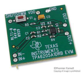 TEXAS INSTRUMENTS 多媒体放大器 TPA6205A1EVM