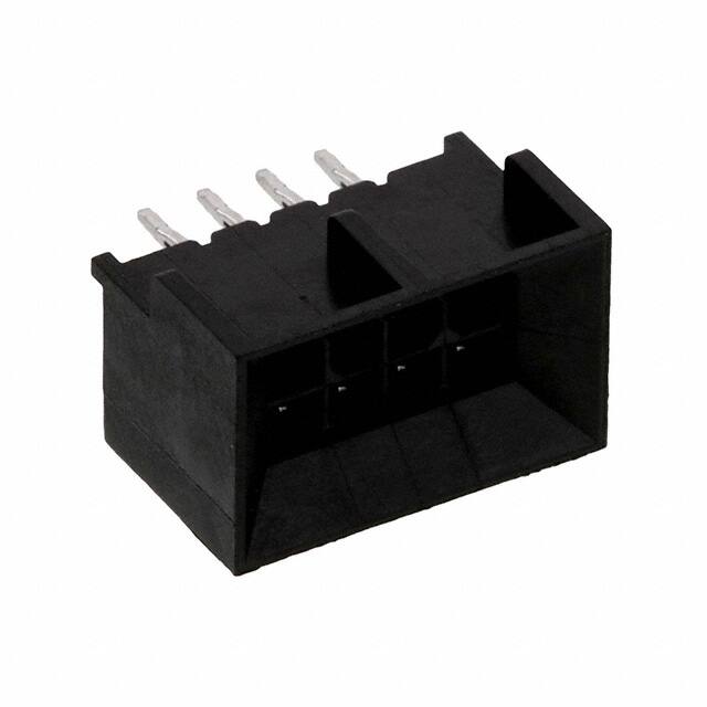 MOLEX 矩形连接器 - 针座 - 公插针 452800801
