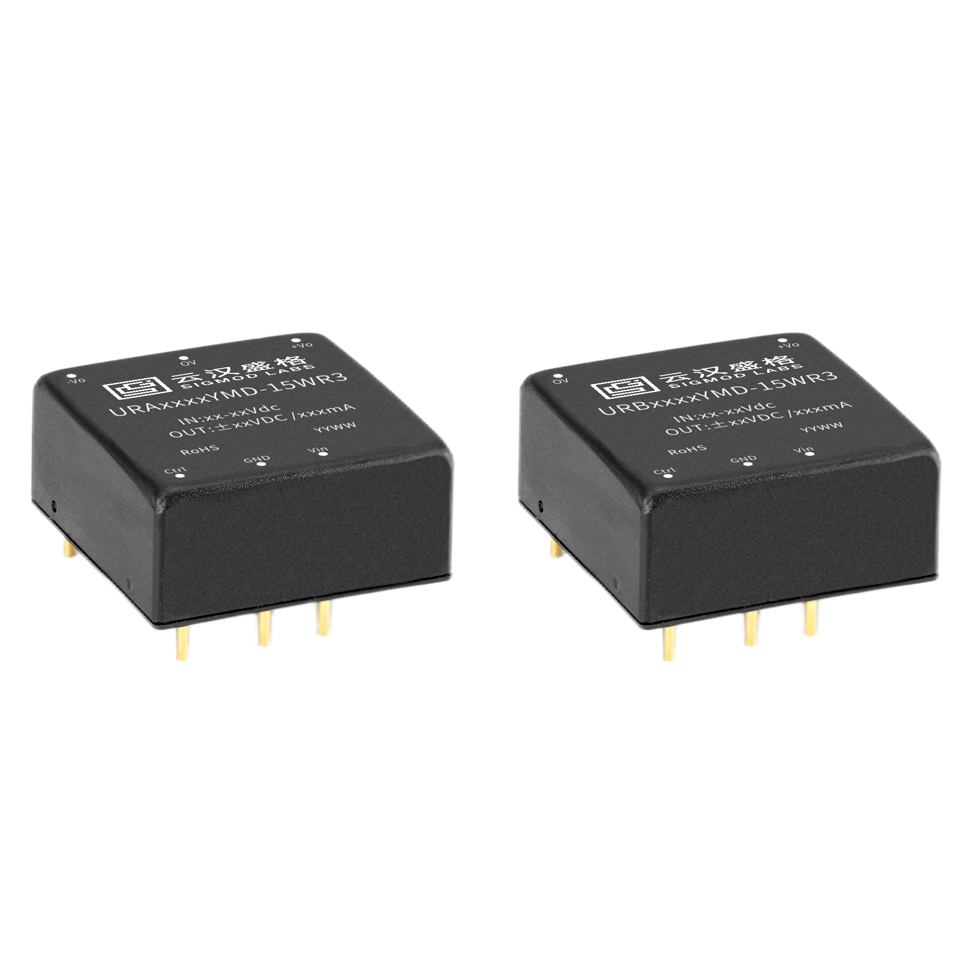 SIGMOD LABS/云汉盛格 DC-DC模块 URB2412YMD-15WR3
