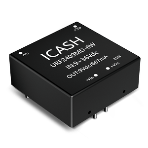 ICASH/微高电子 DC-DC模块 URF2409MD-6W