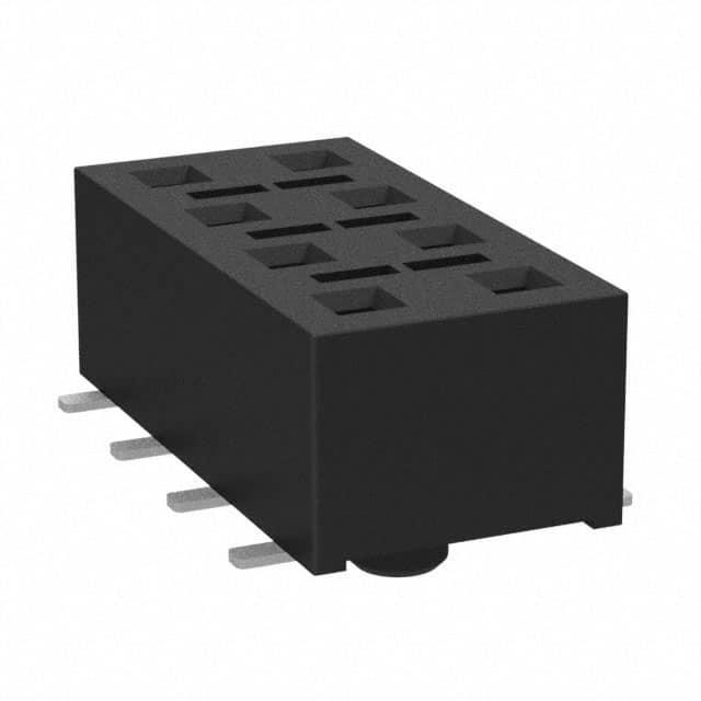 SAMTEC 矩形连接器 - 外壳 HLE-104-02-L-DV-A-K-TR