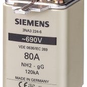 SIEMENS/西门子 保险丝座和保险丝夹 3NA3244-6