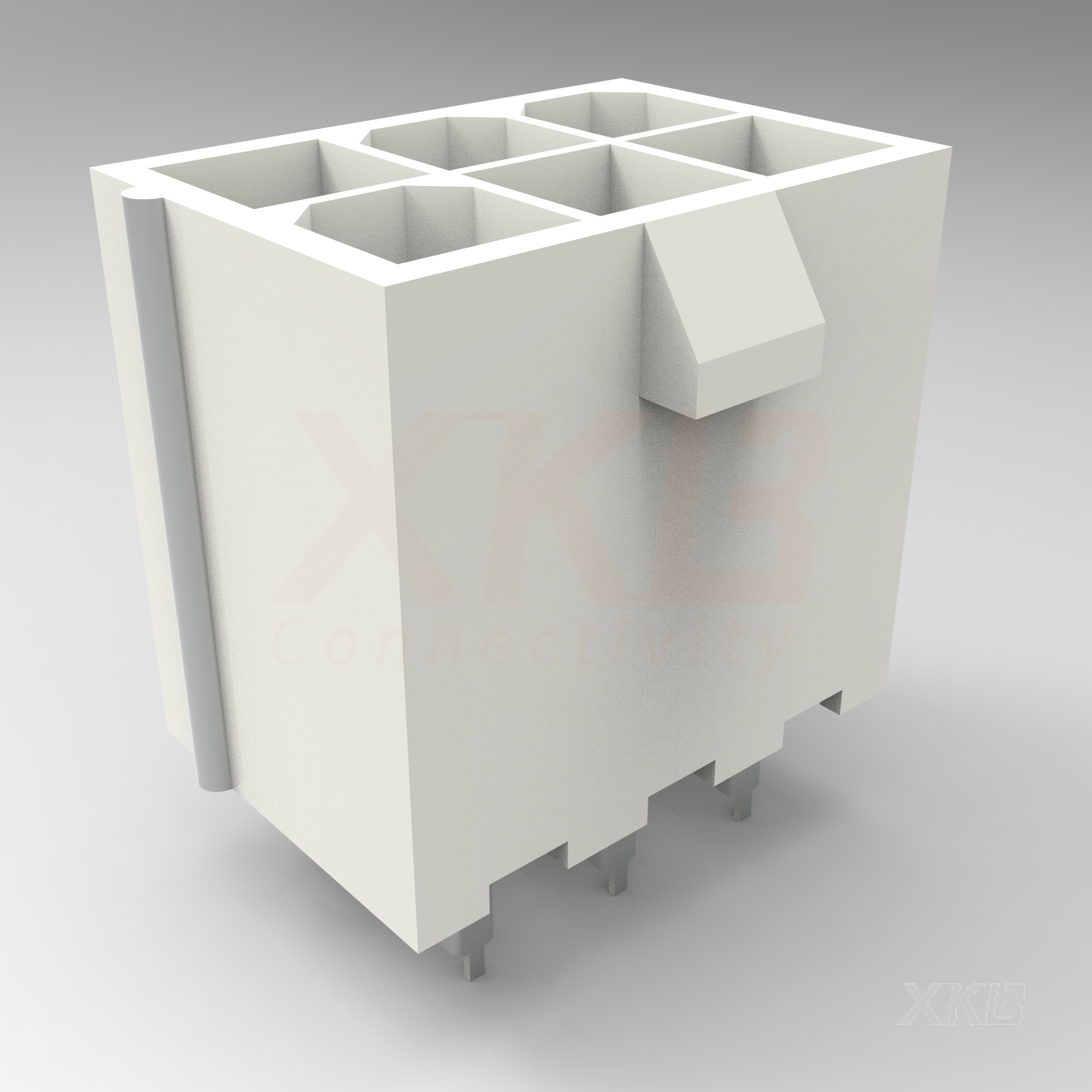 XKB CONNECTIVITY/中国星坤 矩形连接器 - 针座 - 公插针 X9357WV-2x03HN-N2SN