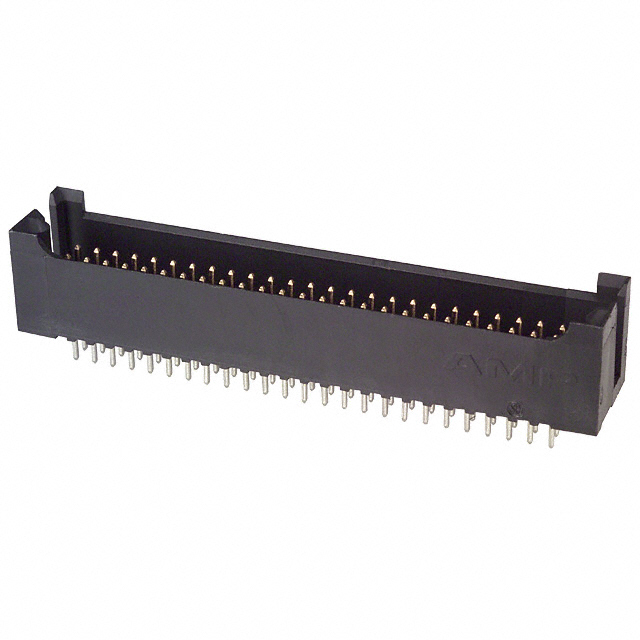 TE CONNECTIVITY 矩形连接器 - 针座 - 公插针 5-534978-8