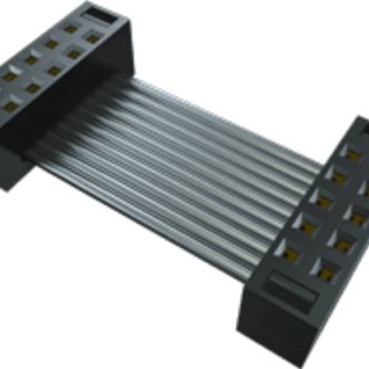 SAMTEC 矩形线缆 TCSD-08-D-12.00-01-N