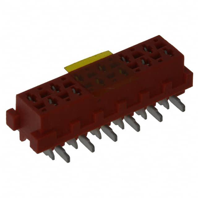 TE CONNECTIVITY 矩形连接器 - 针座 - 插座/母插口 8-188275-2