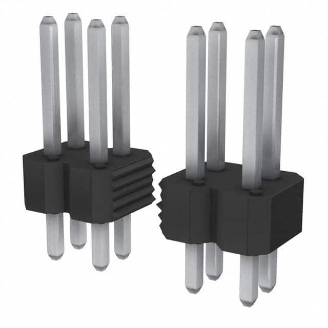 AMPHENOL 矩形连接器 - 针座 - 公插针 77313-424-40LF