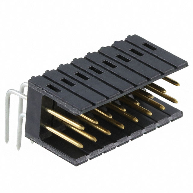 TE CONNECTIVITY 矩形连接器 - 针座 - 公插针 826470-8