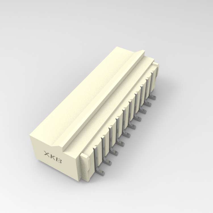 XKB CONNECTIVITY/中国星坤 矩形连接器 - 针座 - 公插针 X1002WRS-10L-HF-LPSW