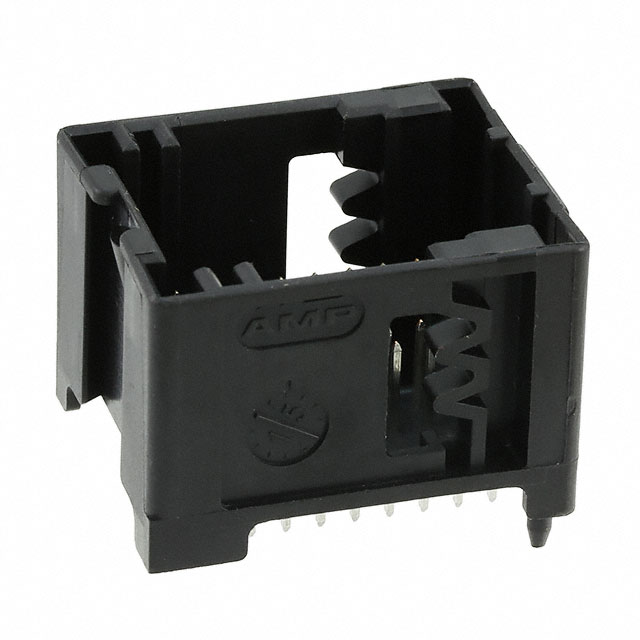 TE CONNECTIVITY 矩形连接器 - 针座 - 公插针 953118-1