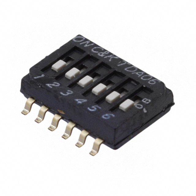 C&K 拨码开关 TDA06H0SB1R