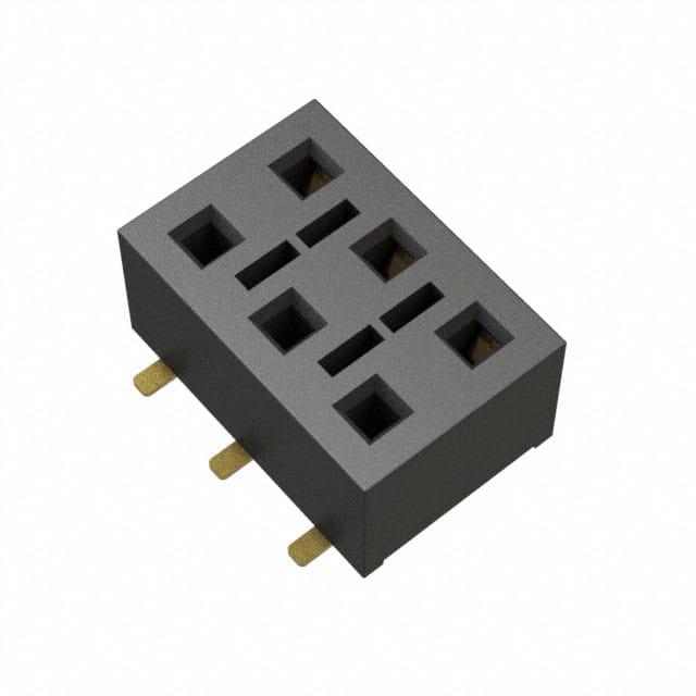 SAMTEC 矩形连接器 - 针座 - 插座/母插口 HLE-103-02-G-DV-BE