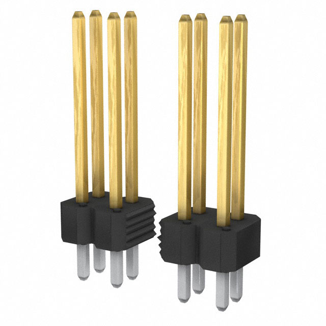 AMPHENOL 矩形连接器 - 针座 - 公插针 77313-119-24LF