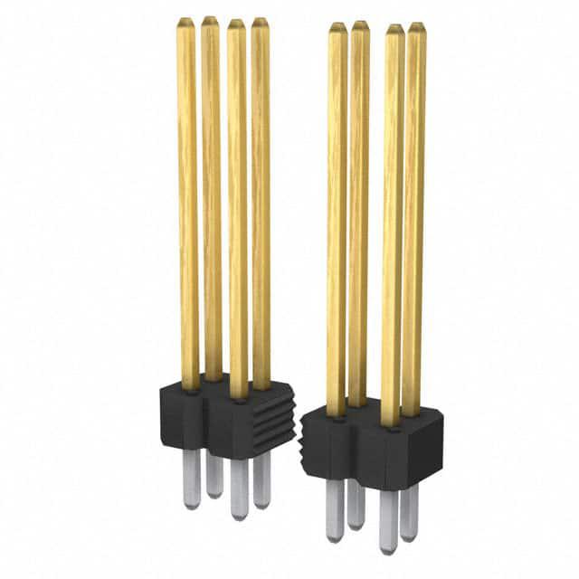 AMPHENOL 矩形连接器 - 针座 - 公插针 77313-129-70LF